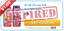 $1.00 off one Silk Fruit&Protein