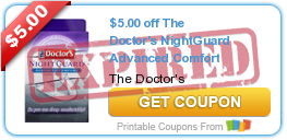 $5.00 off The Doctor's NightGuard Advanced Comfort