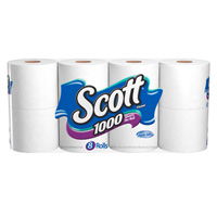$0.99 off when you buy any EIGHT or more rolls of SCOTT® 1000 ct. Bath Tissue