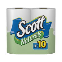 $0.99 off when you buy any FOUR or more rolls of SCOTT Naturals™ Bath Tissue