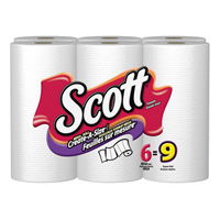 $0.99 off when you buy any SIX or more rolls of SCOTT® Towels