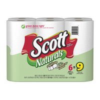 $0.99 off when you buy any SIX or more rolls of SCOTT Naturals™ Towels