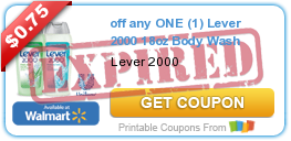 off any ONE (1) Lever 2000 18oz Body Wash