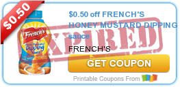 FRENCH'S HONEY MUSTARD DIPPING SAUCE