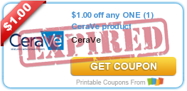 $1.00 off any ONE (1) CeraVe product