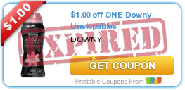 $1.00 off ONE Downy Unstopables