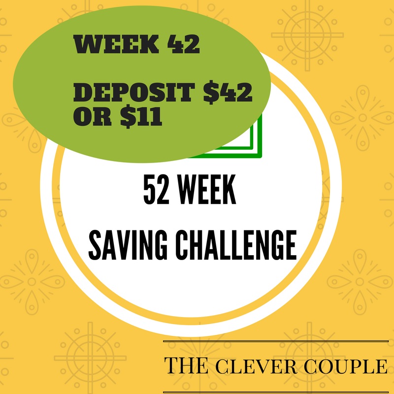 52 Week Saving Challenge week 42