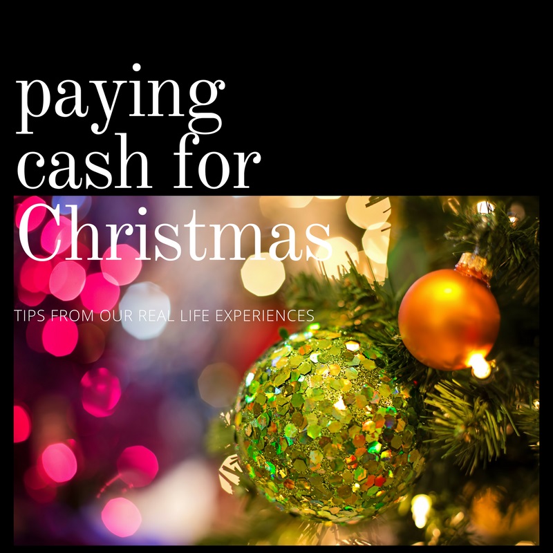 paying cash for Christmas
