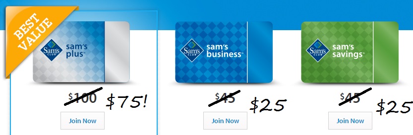 Sam's Club Membership Deal - $25 For Year (Includes ...